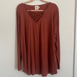 Criss Cross Blouse